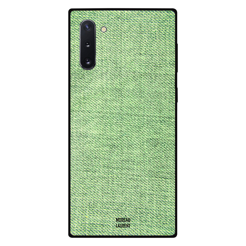 

Moreau Laurent Samsung Note 10 Mobile Phone Back Cover, Green Wool Pattern