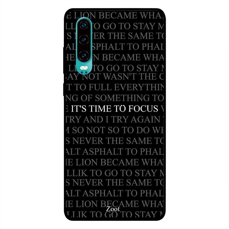 

Zoot Huawei P30 Mobile Phone Back Cover, Time To Focus