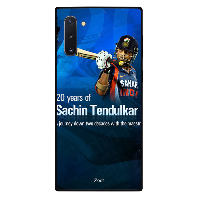

Zoot Samsung Note 10 Mobile Phone Back Cover, Journey Of Sachin