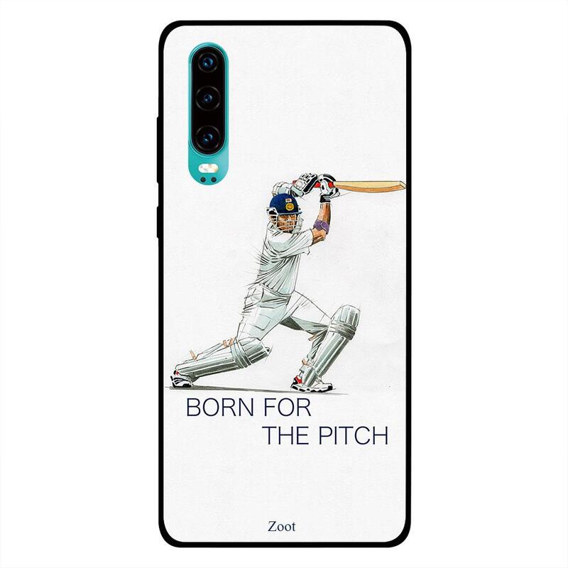 

Zoot Huawei P30 Mobile Phone Back Cover, Born For The Pitch