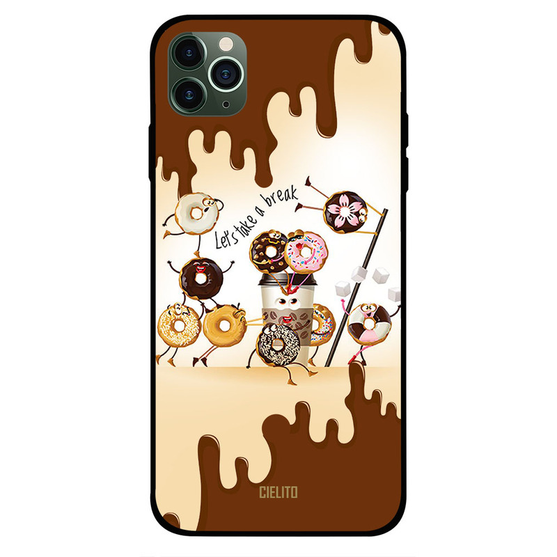 

Cielito Apple iPhone 11 Pro Max Mobile Phone Back Cover, Lets Take a Break