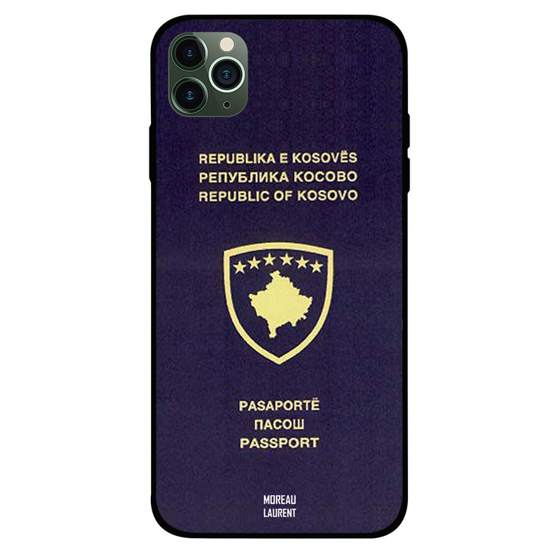 

Moreau Laurent Apple iPhone 11 Pro Mobile Phone Back Cover, Kosovo Passport