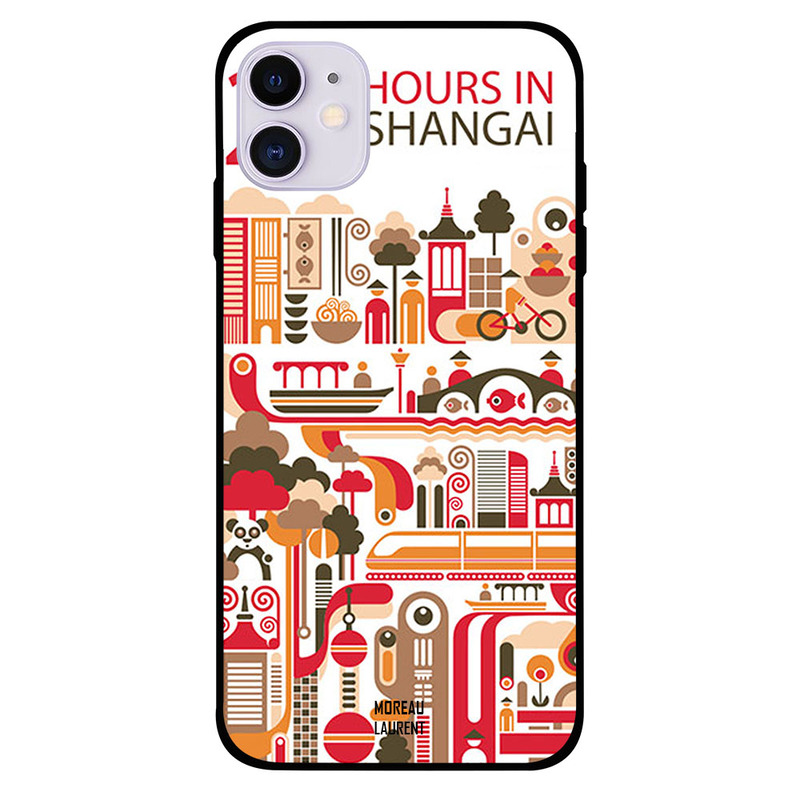 

Moreau Laurent Apple iPhone 11 Mobile Phone Back Cover, 24 Hours in Shanghai