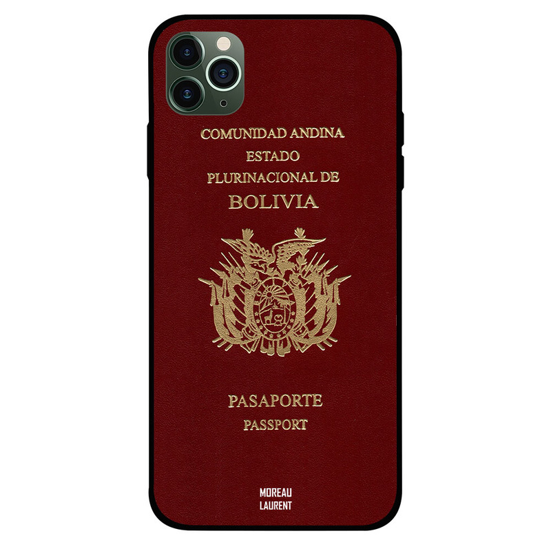 

Moreau Laurent Apple iPhone 11 Pro Mobile Phone Back Cover, Bolivia Passport