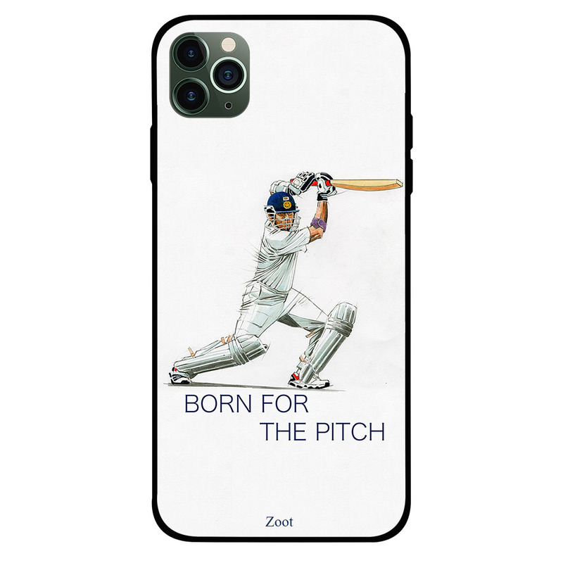 

Zoot Apple iPhone 11 Pro Mobile Phone Back Cover, Born For The Pitch