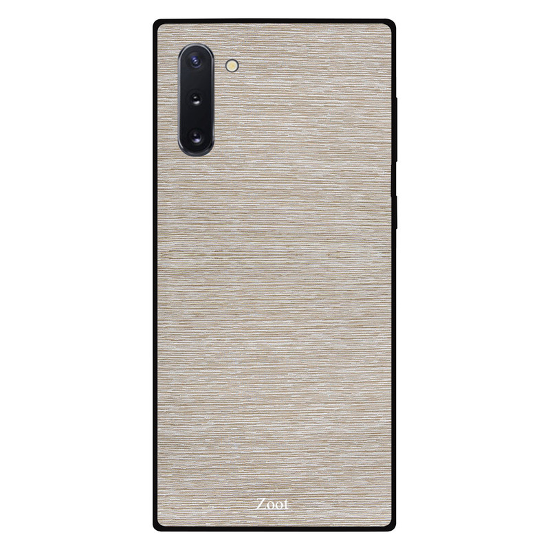 

Zoot Samsung Note 10 Mobile Phone Back Cover, Dark Off White Pattern