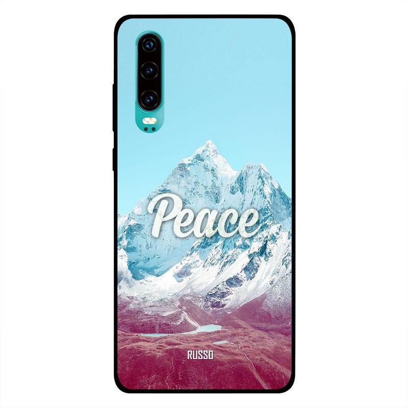 

Russo Huawei P30 Mobile Phone Back Cover, Mandala Traditional Print