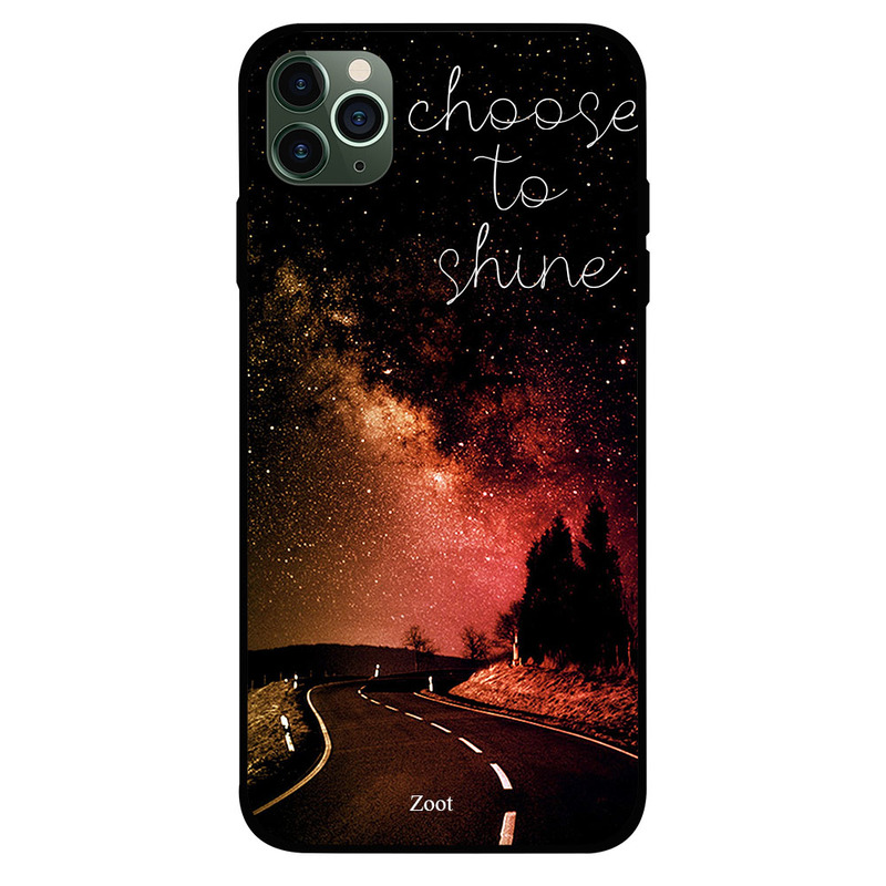

Zoot Apple iPhone 11 Pro Mobile Phone Back Cover, Choose To Shine