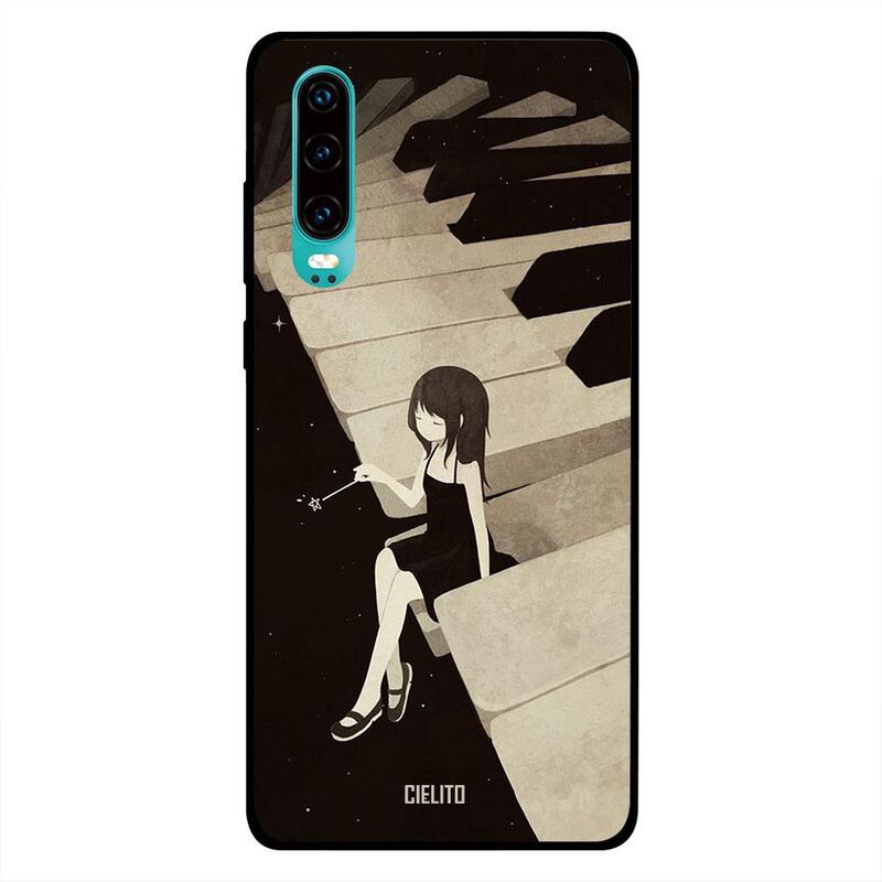 

Cielito Huawei P30 Mobile Phone Back Cover, Baby Love Music