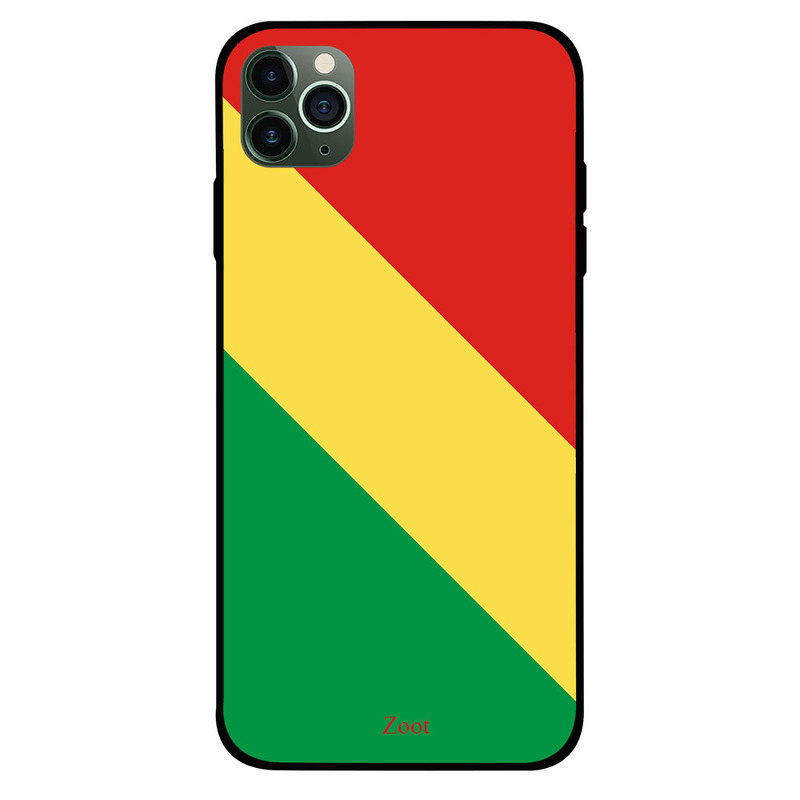 

Zoot Apple iPhone 11 Pro Mobile Phone Back Cover, Congo Flag