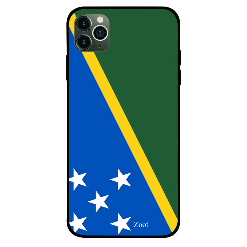 

Zoot Apple iPhone 11 Pro Mobile Phone Back Cover, Solomon Island Flag