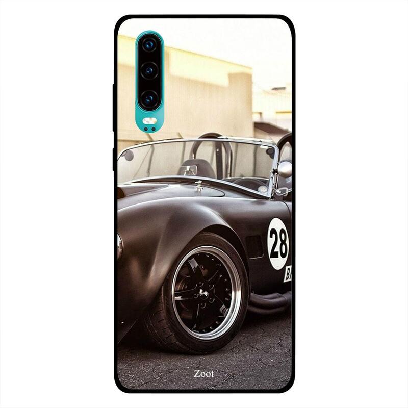 

Zoot Huawei P30 Mobile Phone Back Cover, Black Racer