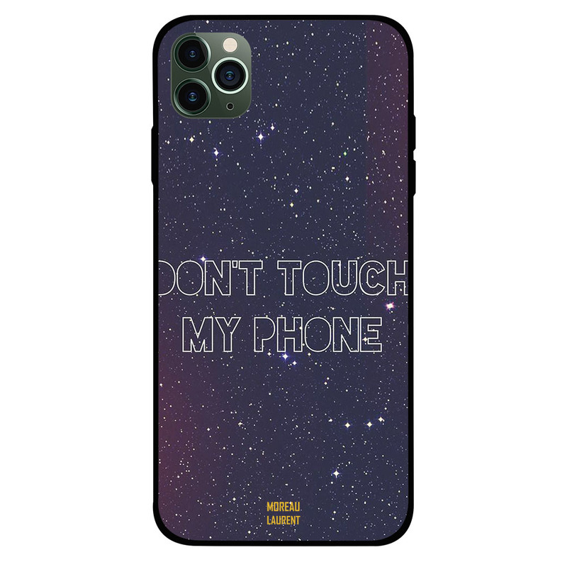 

Moreau Laurent Apple iPhone 11 Pro Max Mobile Phone Back Cover, Dont Touch My Phone Green Eyes