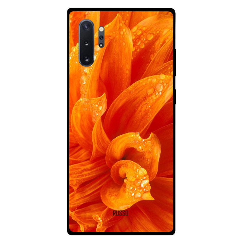 

Russo Samsung Note Plus Mobile Phone Back Cover, Marigold Petals