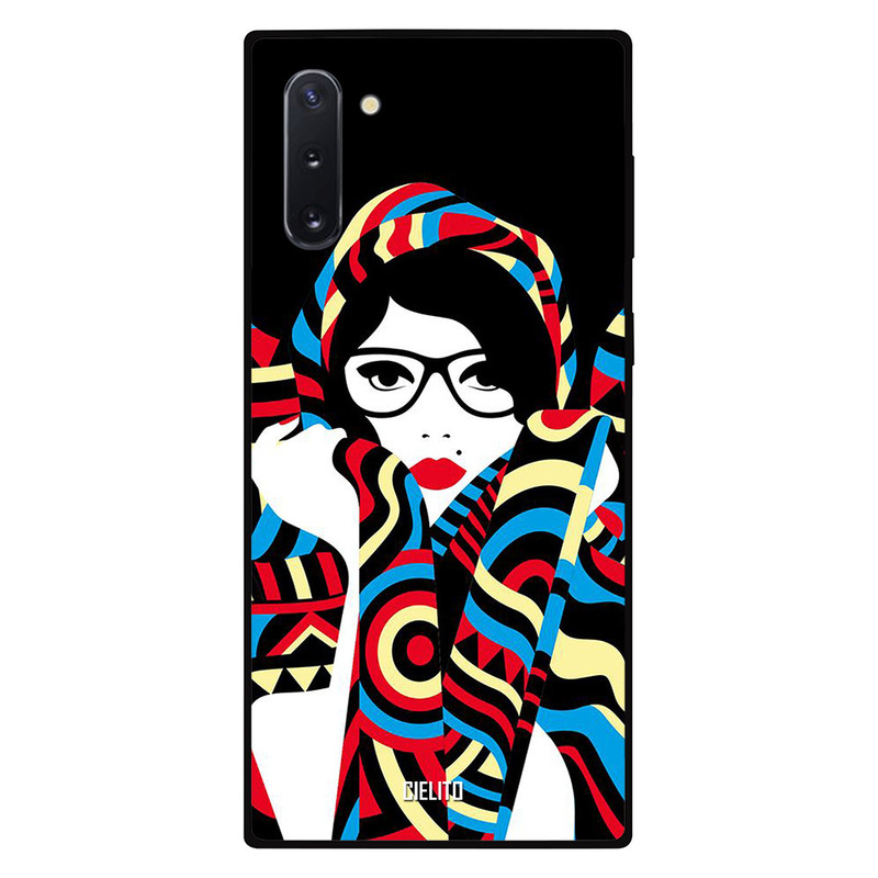

Cielito Samsung Note 10 Mobile Phone Back Cover, Colorful Vector Girl