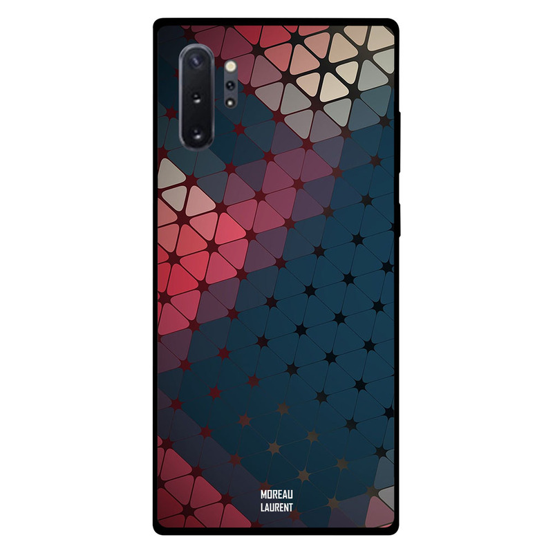 

Moreau Laurent Samsung Note Plus Mobile Phone Back Cover, Stars Overly Pattern