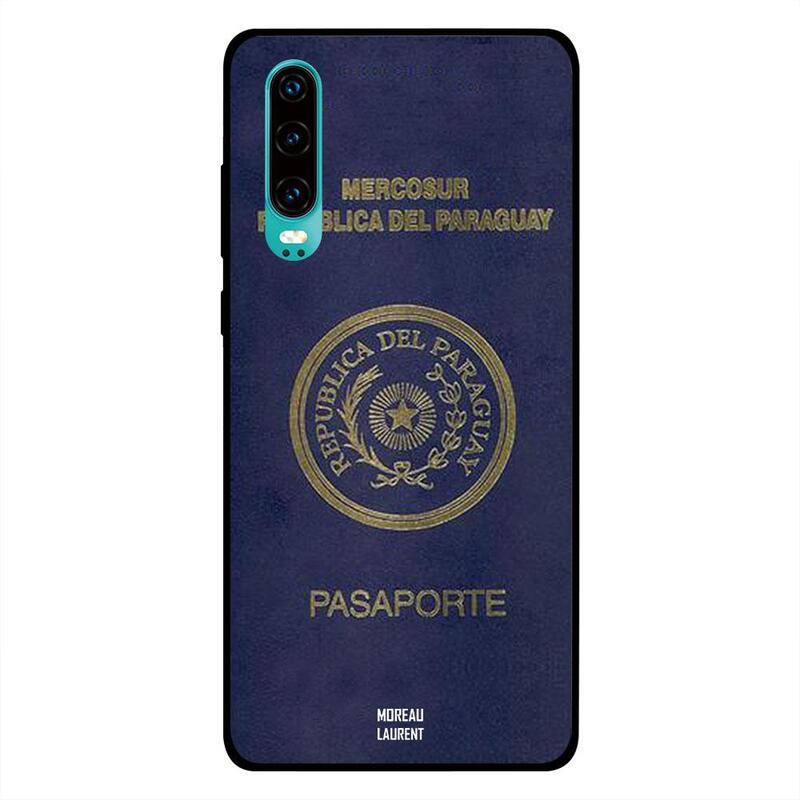 

Moreau Laurent Huawei P30 Mobile Phone Back Cover, Paraguy Passport