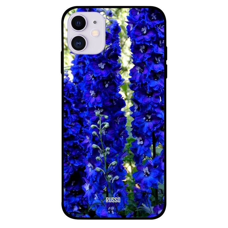 

Russo Apple iPhone 11 Mobile Phone Back Cover, Blue Orchid