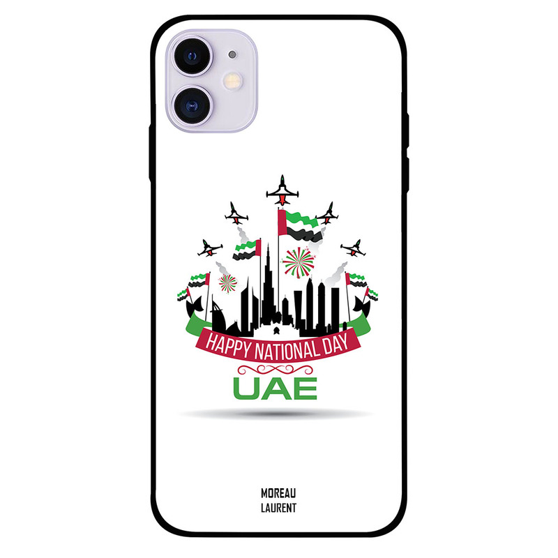

Moreau Laurent Apple iPhone 11 Mobile Phone Back Cover, Happy National Day UAE