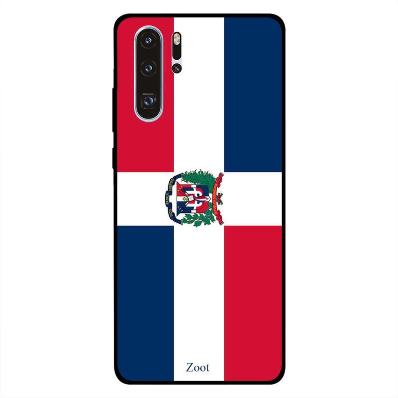 

Zoot Huawei P30 Pro Mobile Phone Back Cover, Dominica Republic Flag