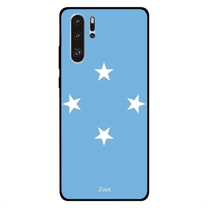 Zoot Huawei P30 Pro Mobile Phone Back Cover, Micronesia Flag