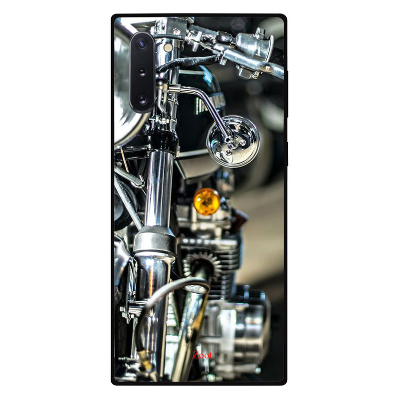 

Zoot Samsung Note 10 Mobile Phone Back Cover, Vintage Motorcycle