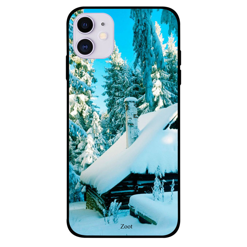 

Zoot Apple iPhone 11 Mobile Phone Back Cover, Snow House