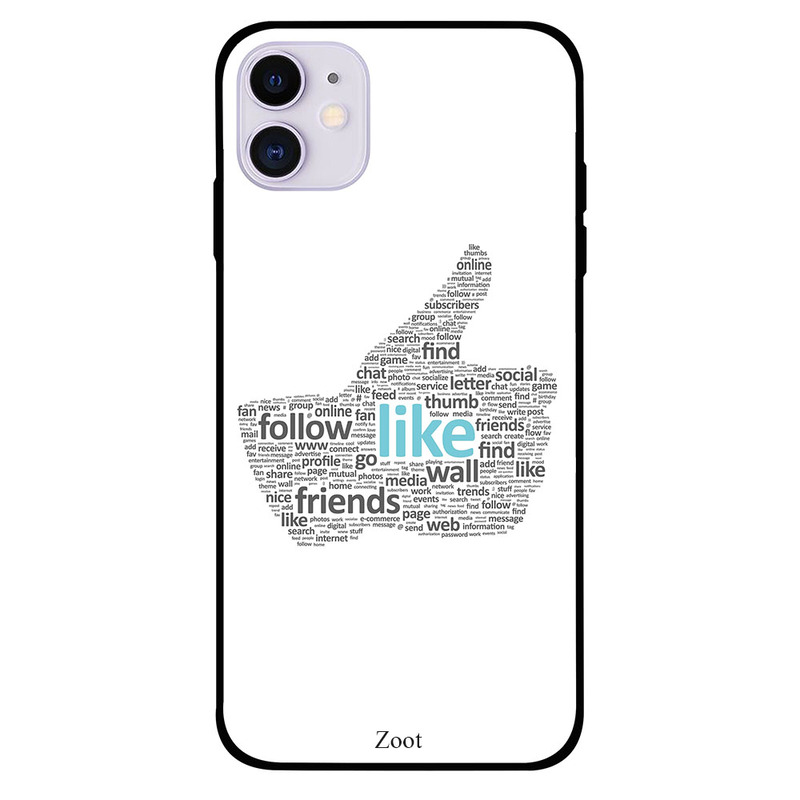 

Zoot Apple iPhone 11 Mobile Phone Back Cover, Like Thumbs Up