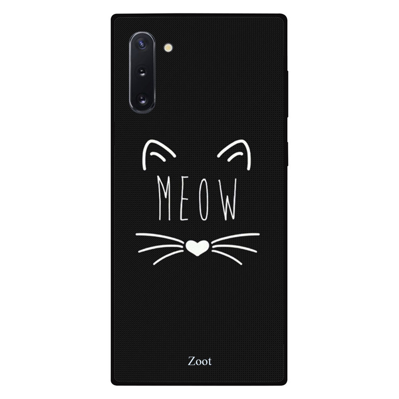 

Zoot Samsung Note 10 Mobile Phone Back Cover, Meow