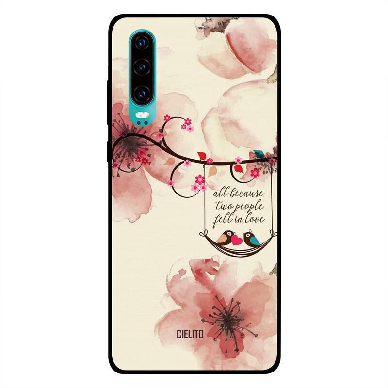 

Cielito Huawei P30 Mobile Phone Back Cover, Fell In Love