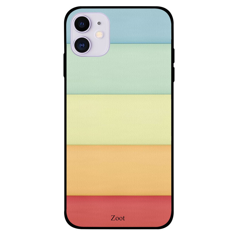 

Zoot Apple iPhone 11 Mobile Phone Back Cover, Multi Colors Pattern