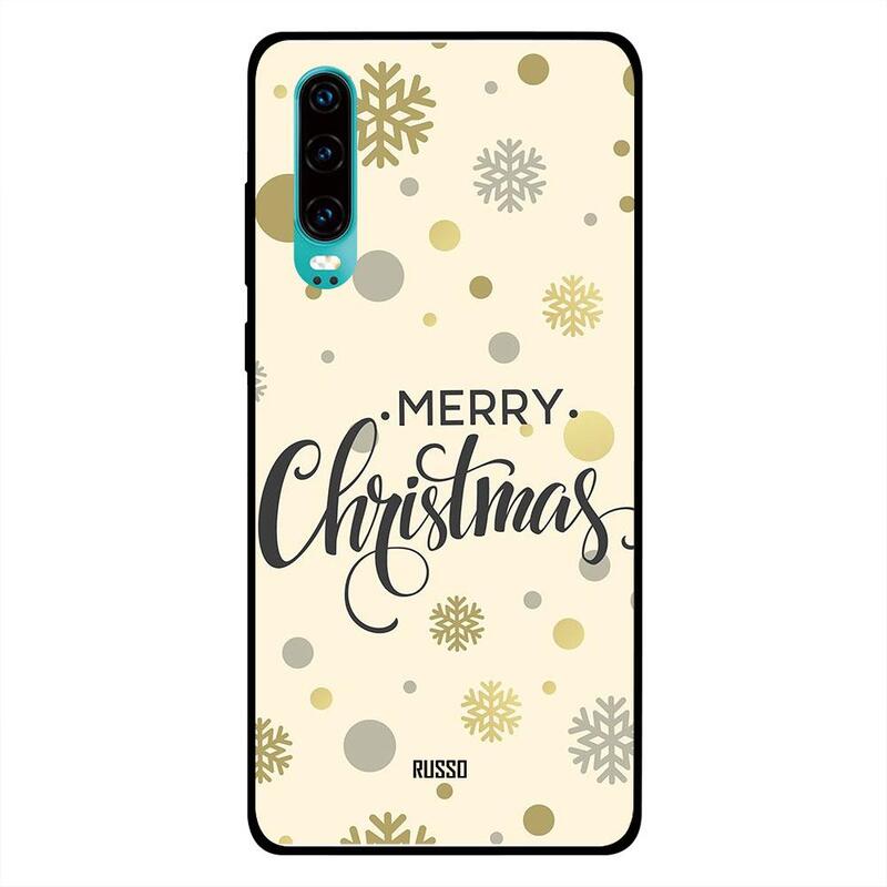 

Russo Huawei P30 Mobile Phone Back Cover, Merry Christmas