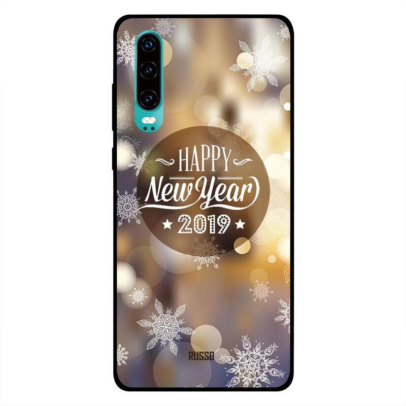 

Russo Huawei P30 Mobile Phone Back Cover, New Year Pattern