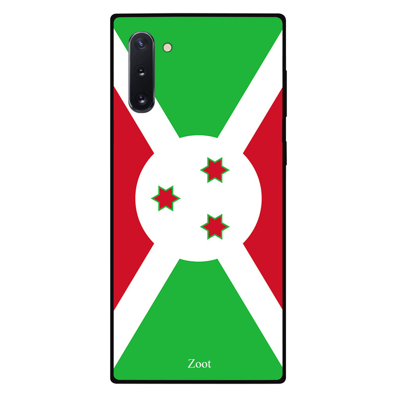 

Zoot Samsung Note 10 Mobile Phone Back Cover, Burundi Flag