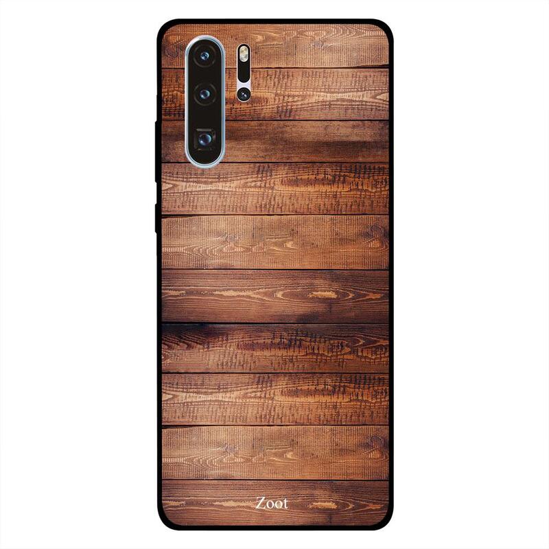 

Zoot Huawei P30 Pro Mobile Phone Back Cover, Wooden Dark & Light