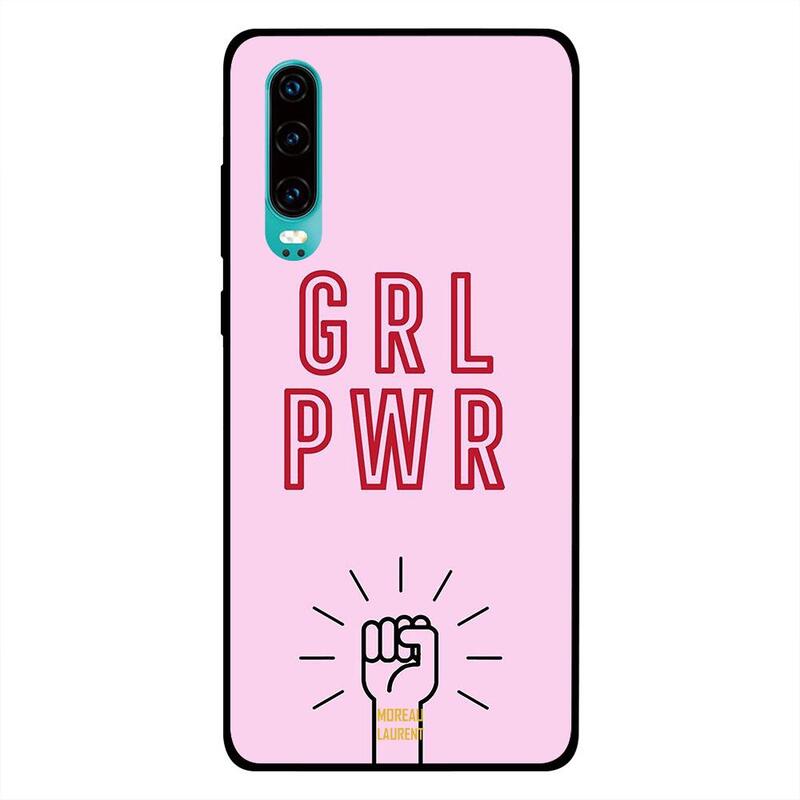 

Moreau Laurent Huawei P30 Mobile Phone Back Cover, Grl Pwr