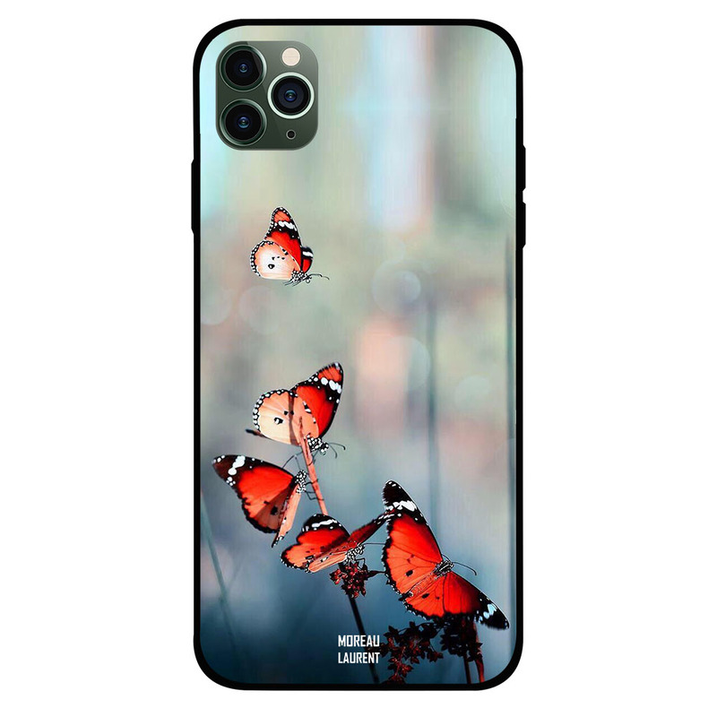 

Moreau Laurent Apple iPhone 11 Pro Mobile Phone Back Cover, Nature Beautiful Butterflies