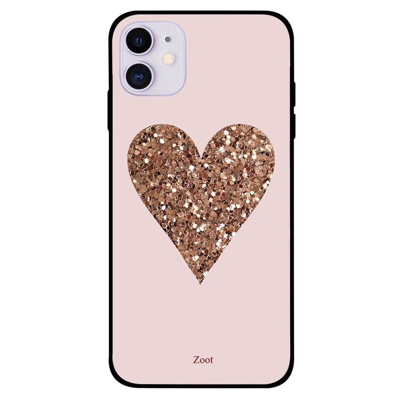 

Zoot Apple iPhone 11 Mobile Phone Back Cover, Sparkling Love