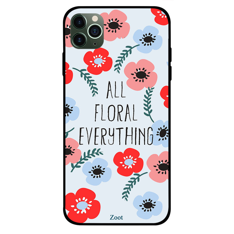 

Zoot Apple iPhone 11 Pro Mobile Phone Back Cover, All Floral Everything