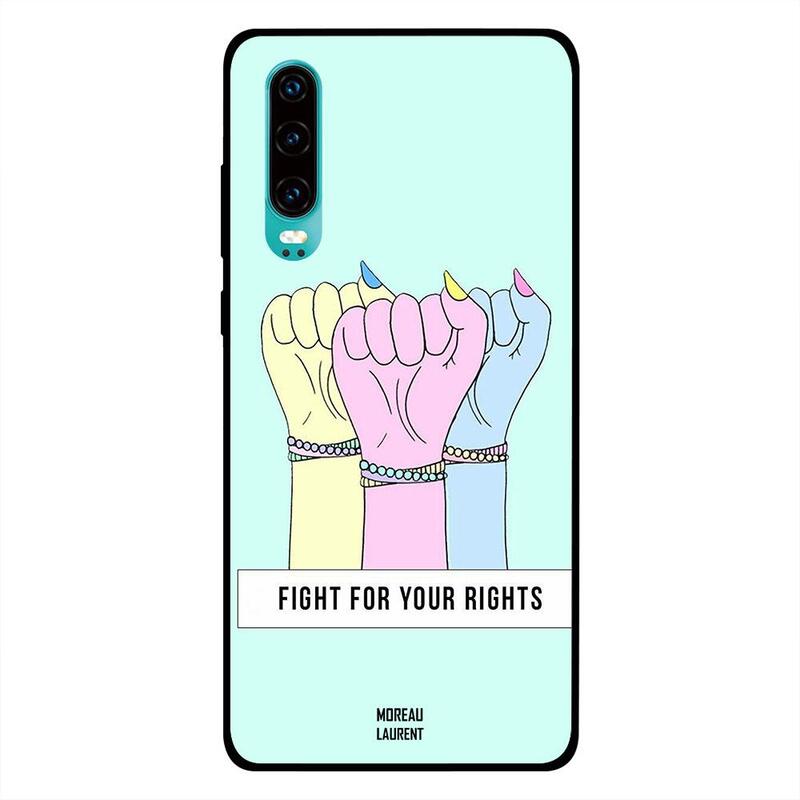 

Moreau Laurent Huawei P30 Mobile Phone Back Cover, Fight for Your Rights