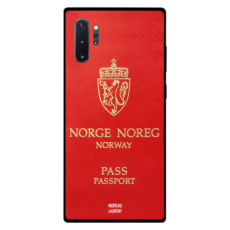 

Moreau Laurent Samsung Note Plus Mobile Phone Back Cover, Norway Passport