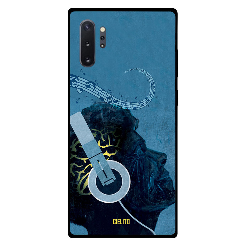 

Cielito Samsung Note Plus Mobile Phone Back Cover, Music On My Mind