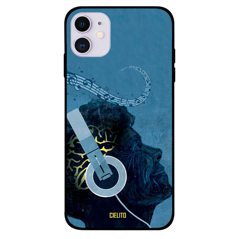 

Cielito Apple iPhone 11 Mobile Phone Back Cover, Music On My Mind