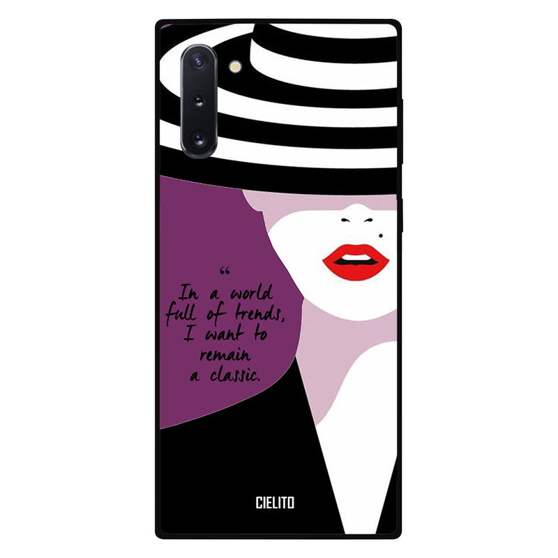 

Cielito Samsung Note 10 Mobile Phone Back Cover, Remain Classic