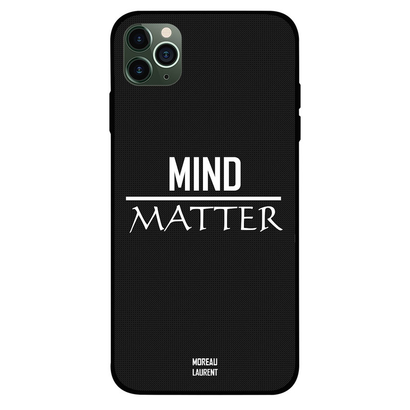 

Moreau Laurent Apple iPhone 11 Pro Max Mobile Phone Back Cover, Mind Matter