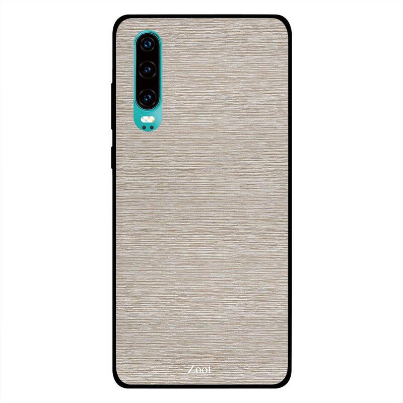 

Zoot Huawei P30 Mobile Phone Back Cover, Dark Off White Pattern