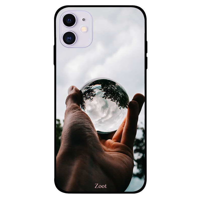 

Zoot Apple iPhone 11 Mobile Phone Back Cover, Glass Sphere