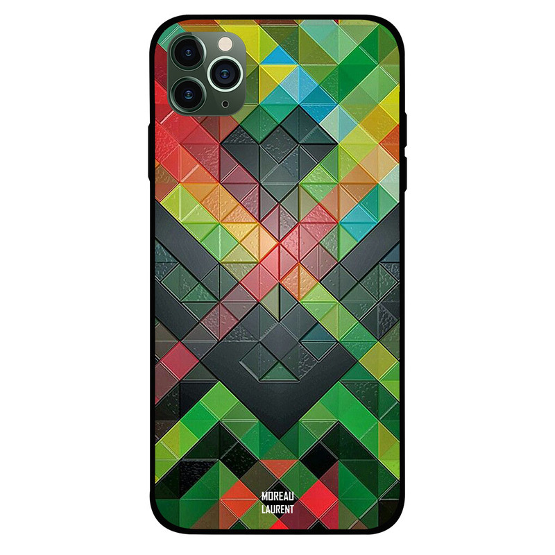 

Moreau Laurent Apple iPhone 11 Pro Max Mobile Phone Back Cover, Multi Colors Plastic Pattern