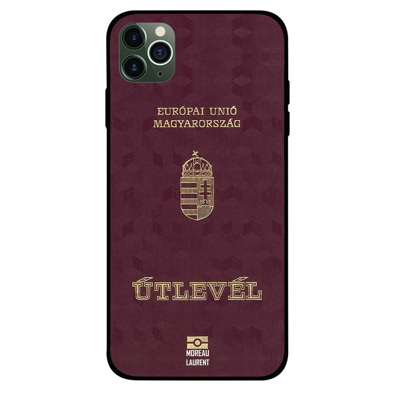 

Moreau Laurent Apple iPhone 11 Pro Max Mobile Phone Back Cover, Hungary Passport