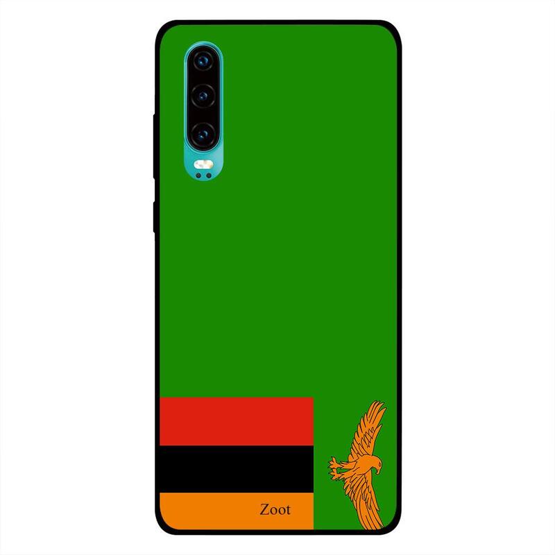

Zoot Huawei P30 Mobile Phone Back Cover, Zambia Flag